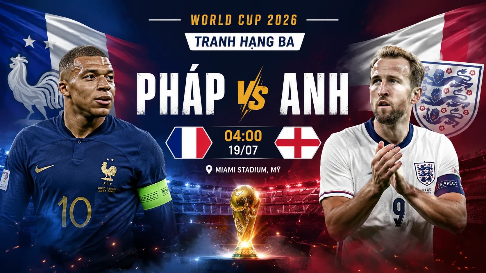 Dự đoán Pháp vs Anh: Trận đấu danh dự của hai ông lớn châu Âu